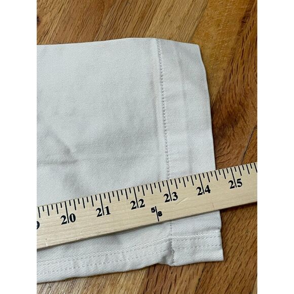 Everlane Women's 0 Ecru Beige Pant Cotton Chino Crop Straight Leg Crop Office - Picture 9 of 10